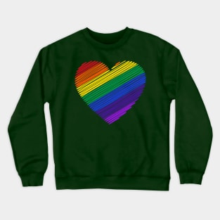 Heart Love Diversity Cooperation Caring Humanity Crewneck Sweatshirt